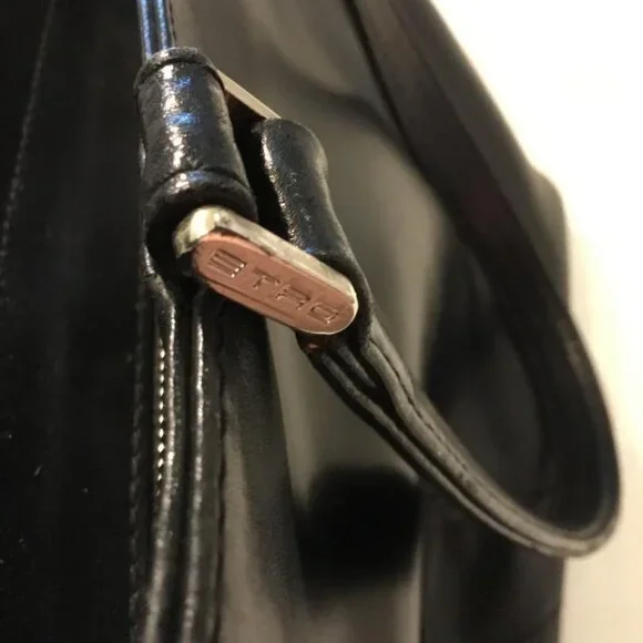 Etro Black Leather Shoulder Bag - Picture 8 of 12